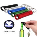 Bottle Opener LED Torch Flashlight Customized Logo For Promotional Gift
