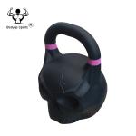 Competition Powder Painting Iron Skull Kettlebell / Power Training Skull