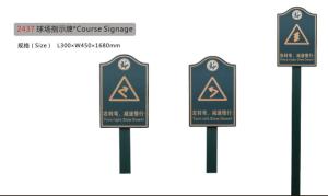 Quality course signage wholesale