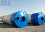 150t Bulk Cement Tank Semi Trailer / Mobile Cement Silo For Concrete Batching