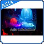 LED Light Helium Balloon Mega Inflatable Jellyfish Halloween , Shining Night