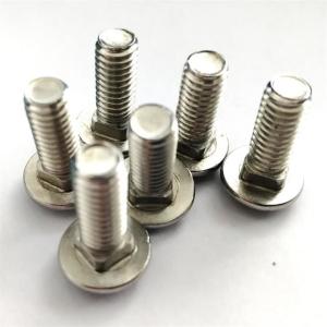 Quality Dacromet Cup Head Square Neck Bolt , Stainless Steel Mushroom Head Bolts wholesale