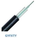 4Cores G652D Central Loose Tube Outdoor Fiber Optic Cable FRP Strength