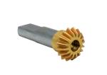 Professional Cnc Machining Straight Bevel Gear 16T 0.85 Module AGMA 909-A06