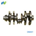 CNC machining diesel engine parts auto spare parts OM441 crankshaft