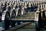 Forged Carbon Steel Railroad Track Wheels 1050mm For Locomotive Metro ODM