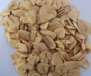 Quality Fresh Crunchy Pungency Odor Fried Garlic Flakes wholesale