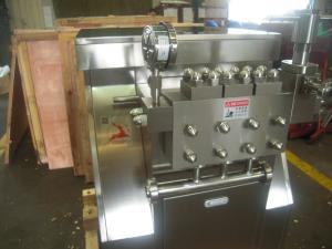 Quality Powerful Multifunctional Dairy Homogenizer 24Mpa Vertical Positioned wholesale