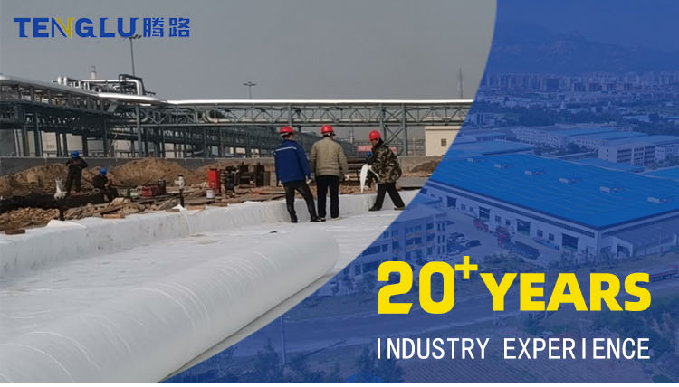 Waterproof PP Geotextile Membrane for Slope Protection and Railway Drainage Isolation