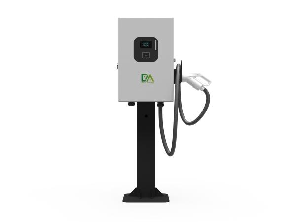 Household And Commercial 20KW 30KW 40KW Post Single-Gun DC Electric Vehicle Fast