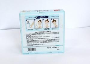 Quality Softening Facial Cleanser Clear PVC Gift Boxes Consistent Clarity wholesale