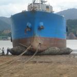 Big Carrying Capacity Rubber Roller Bag Ship Launching Airbag