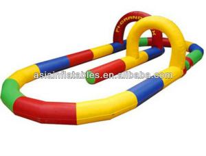 Quality Adventure Inflatable Zorb Ball Track , Race Car Rack For Leisure Activities wholesale