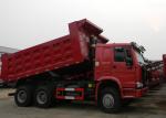 Tipper Dump Truck SINOTRUK HOWO 25-40tons 371HP 6X4 RHD 10-25CBM ZZ3257N3647A
