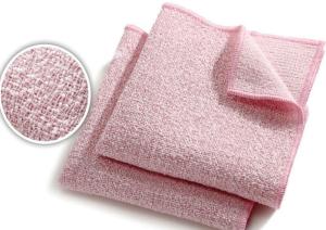 Quality 300gsm Microfiber Window Cloth Pink Microfiber Towels For Bathroom Cleaning wholesale
