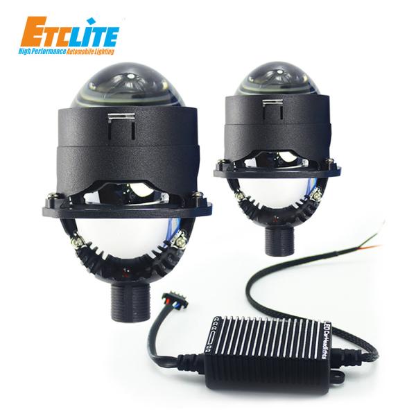 Etclite Bi-led Led Car Projector Lens Light Bulb Lamp Headlight Bulbs High Power