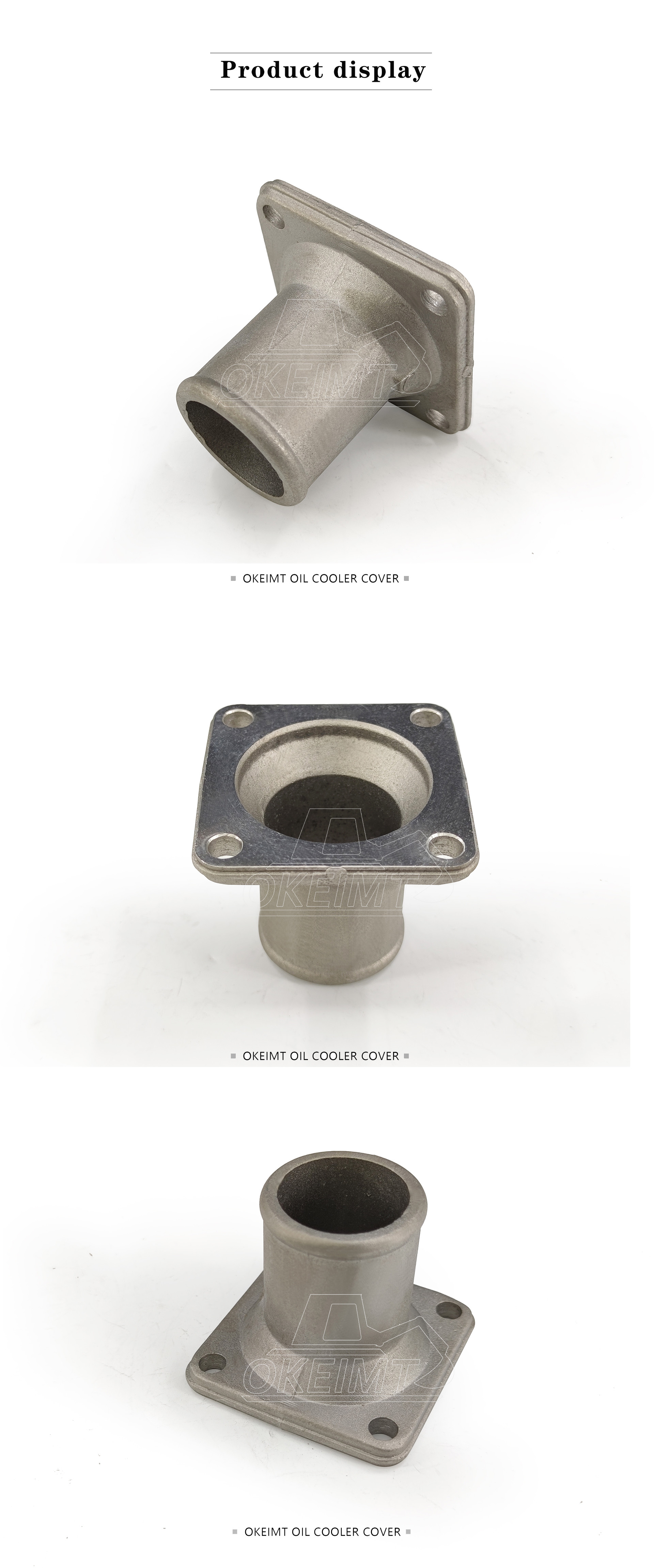 Engine Thermostat Housing Cover Straight Pipe 6D95-5