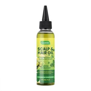 Quality Custom Logo Olive Hair Scalp Oil Wholesale Natural And Pure Nourishing Exotic Scalp Oil Relief Promote Growth Hair Oil wholesale