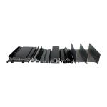 LF OEM 80gram Extruded Aluminum Profiles For Window Frame