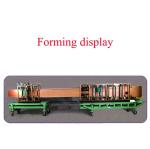Highly Efficient Standing Seam Metal Roof Machine , Wall Cladding Forming