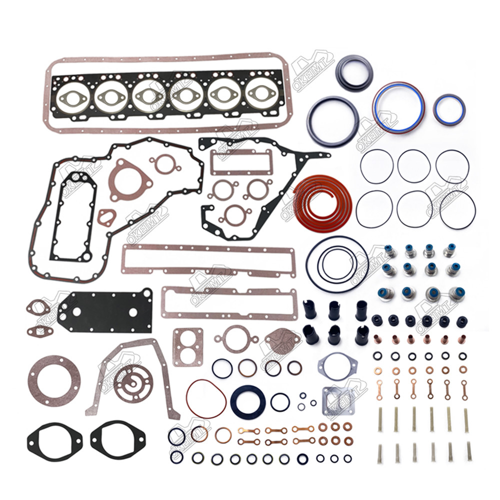Polishing Full Gasket Set For Komatsu Engine Parts 6D114 Complete Gasket Kit