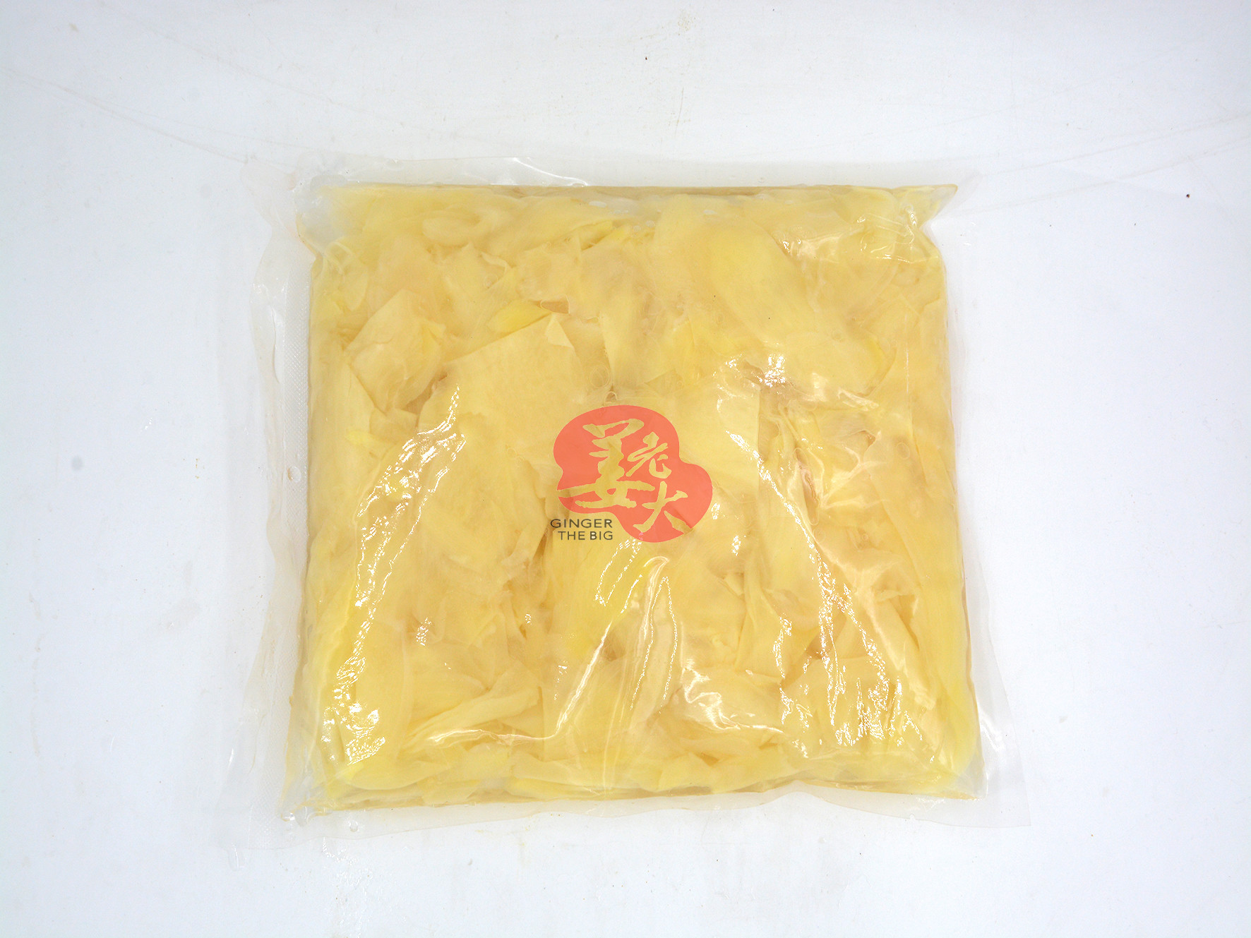 Small Red Sliced Sushi Pickled Ginger For Restaurant Pink