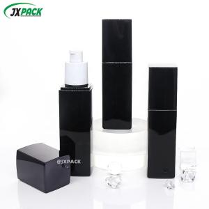 Quality Skin Care Serum Plastic Dispenser Bottles 30ml-120ML PET Plastic Square Bottle wholesale