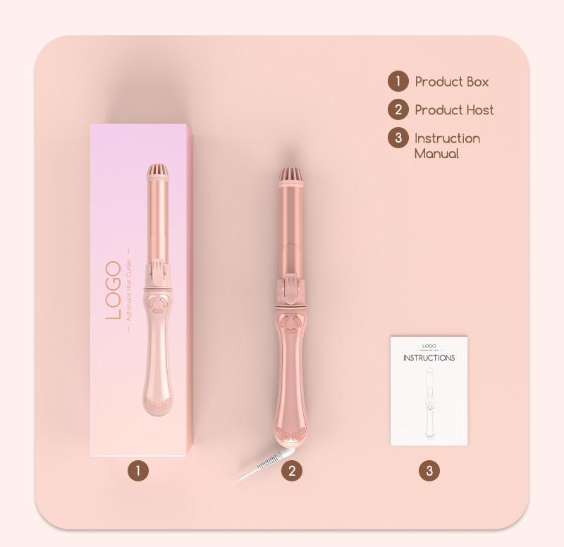 Rotating Electric Curling Iron , Big Wave Automatic Curling Iron