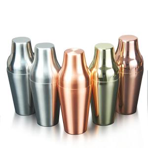 Quality Professional Bar Tools Stainless Steel Cocktail Shaker French Style wholesale
