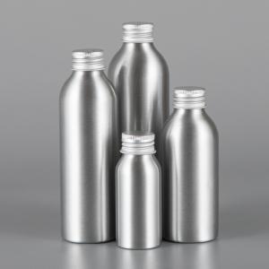 Quality Empty Silver 15ml 30ml 50ml 100ml 250ml 500ml 600ml 1000ml Aluminum Water Bottle PERFUME Personal Skin Care Packaging wholesale