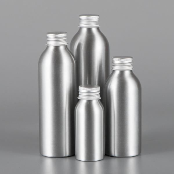 Empty Silver 15ml 30ml 50ml 100ml 250ml 500ml 600ml 1000ml Aluminum Water Bottle
