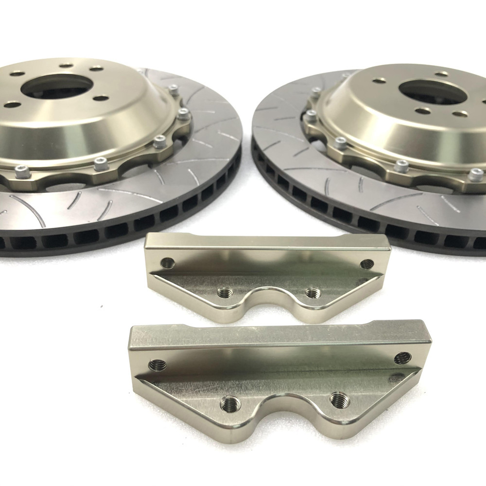 370*32mm Disc Car Brake Parts Aluminum 6061 Grey Cast Iron TH250