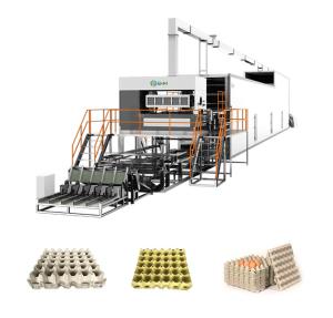 Quality Pulp Egg Tray Molding Machine Automatic Using Recycling Waste Paper wholesale