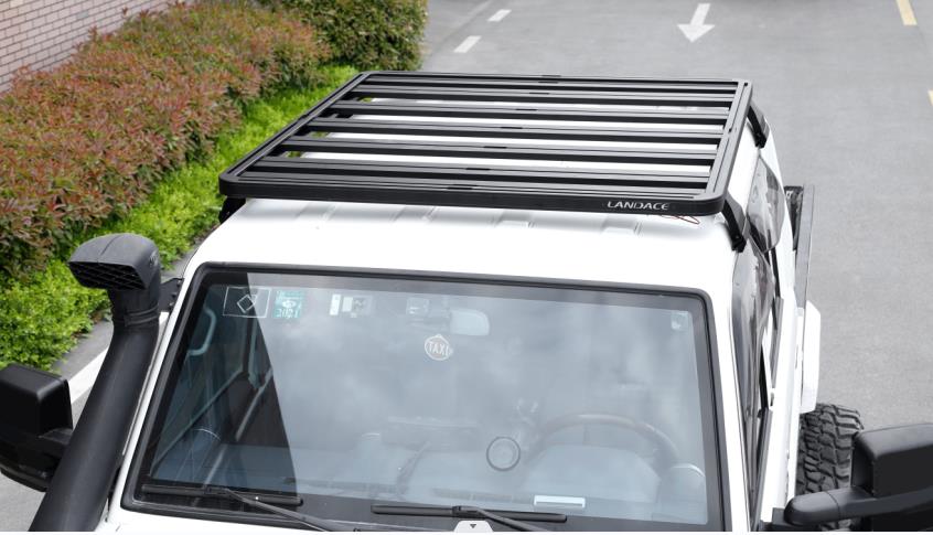 Flat Heavy-Duty 4x4 Vehicle Exterior Accessories Roof Rack for LandCruiser 1400X1320mm
