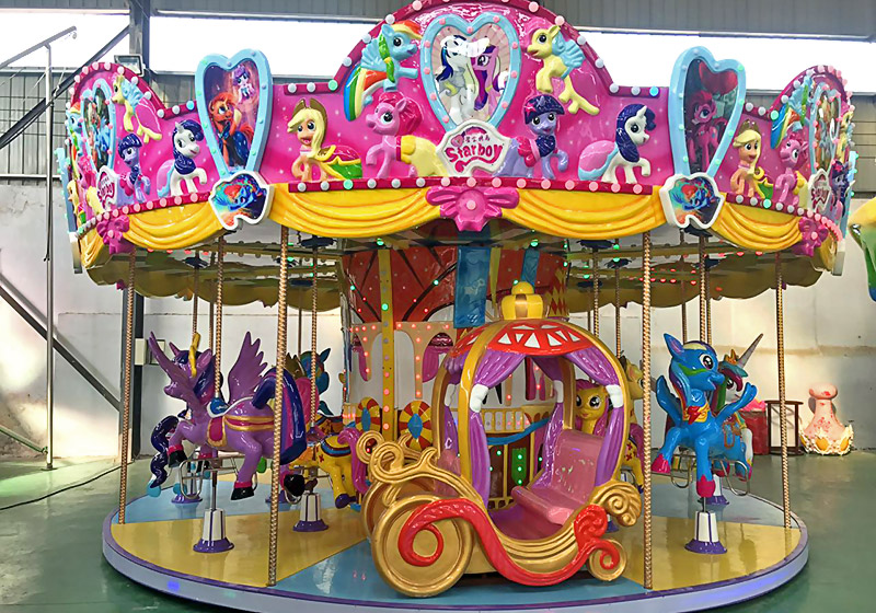 Wonderland Electric Kids Riding Carousel City Park Carousel JH-SH3190