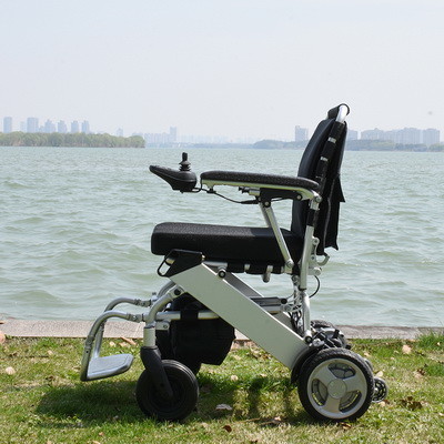 360W Brushless Motor Lightweight Foldable Electric Wheelchair