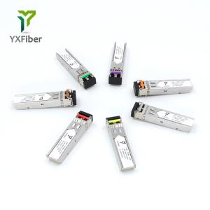 Quality SFP SC bidirectional 3KM 1310nm/1550nm ethernet Fiber Optic Transceiver Module wholesale