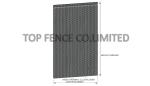 3D wire mesh fence panels
