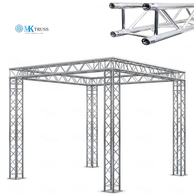 Affordable Silver Aluminum Truss with DJ Truss Tower Design and 15-18 Degree Hardness