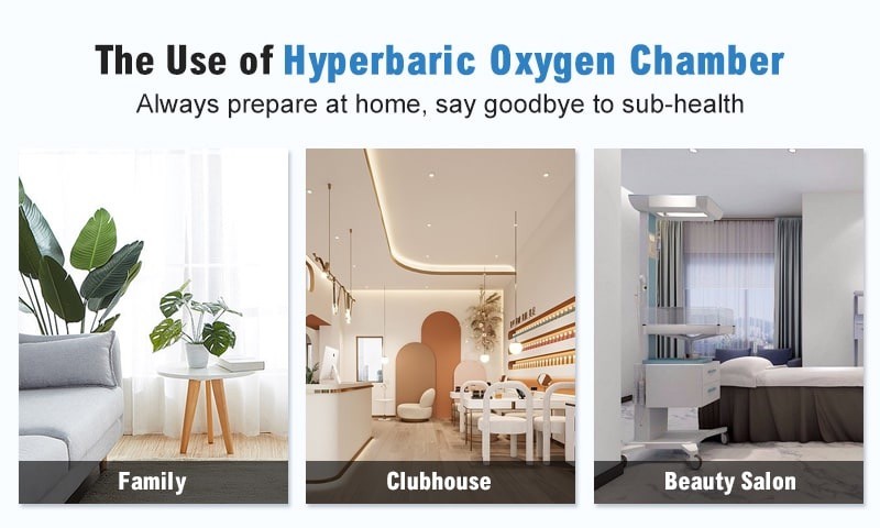 Modern Design Mini HBOT Hyperbaric Sleep Chamber 2.0ATA Hard Lying Type Interactive Control System With Intercom for Home Use