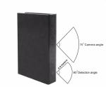 book hidden camera black in bookshelf