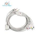 10 Lead EKG Wires Compatible Schiller AT3 / CS100 TPU Jacket Material