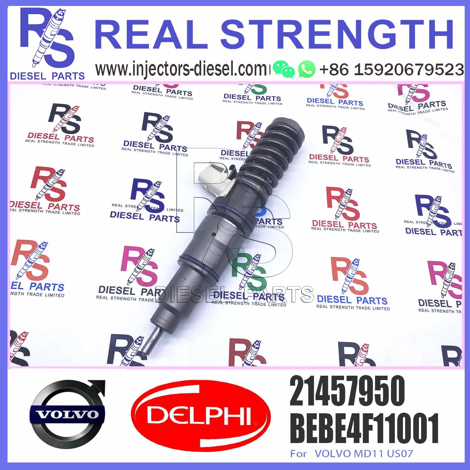 Common rail fuel injector high quality fuel injector nozzle 21457950 fuel injection