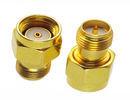 Quality Gold Plating RF Coaxial Connectors SMA Male to Female Adapter 50 Ohm 1.9 VSWR wholesale