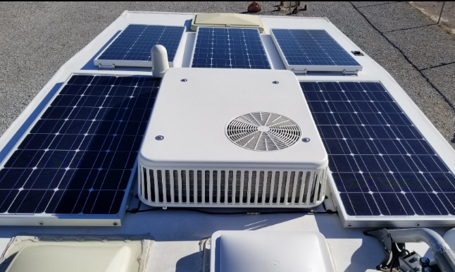 Powder Coating Solar Panels Mounting Z Brackets Mounts Kit for RV Boat Off Grid Roof