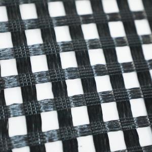 Quality Bidirectional Bitumen Geotextile Geogrid Polyester Reinforcement 800kN wholesale