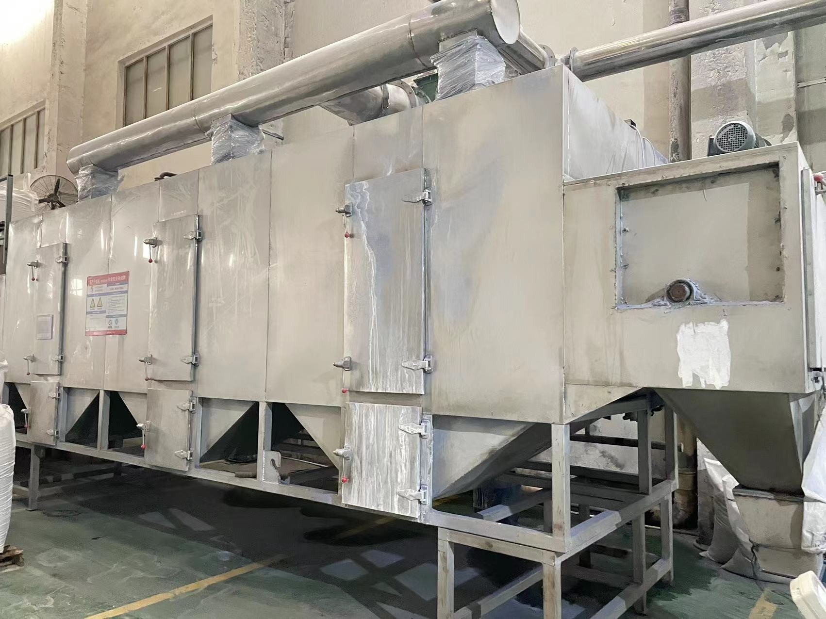 Continuous Industrial Conveyor Mesh Belt Dryer For Vegetable Seaweed Herb Coconut