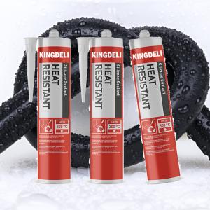 Quality 280ml Grey High Temp Resistant Silicone Sealant For Automotive Glass Repair wholesale