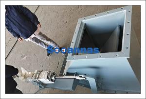 Quality 60inch CF8 Bidirectional Zero Leakage Cement Butterfly Valve wholesale