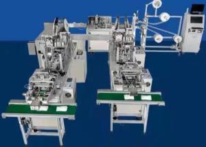 China Servo Drive Mask Making Equipment / Automation Face Mask Maker Machine on sale